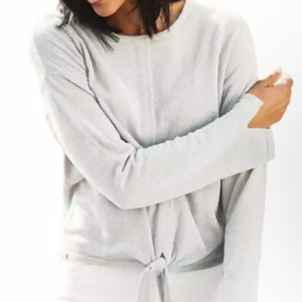 Elegant Women's Sweater Tie-Front